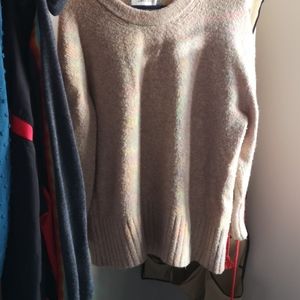 Long Blonde Sweater Zara